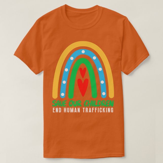 Camiseta Salven A Los Niños 6 (Diseño del anverso)