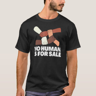 Camiseta Salven a los niños terminan con el tráfico infanti