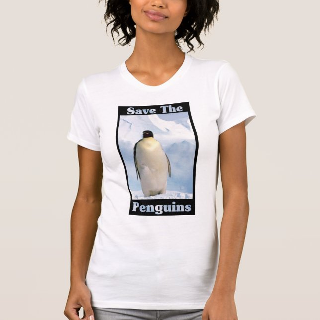 Camiseta Salven a los pingüinos (Anverso)