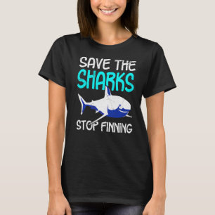 Camiseta Salven A Los Tiburones Dejen De Buscar Tiburón
