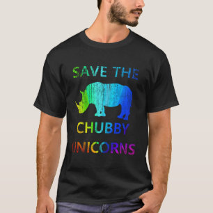 Camiseta Salven A Los Unicornios De Chubby
