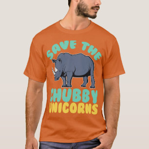 Camiseta Salven A Los Unicornios De Chubby