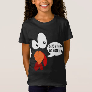 Camiseta Salven A Turquía A Comer Más Pizza Divertida Turqu