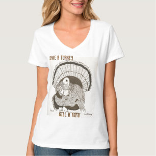 Camiseta "Salven A Turquía Matar A Un Tofu"