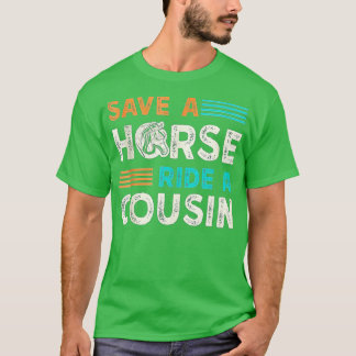 Camiseta Salven A Un Caballo De Primo