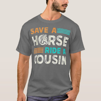 Camiseta Salven A Un Caballo De Primo