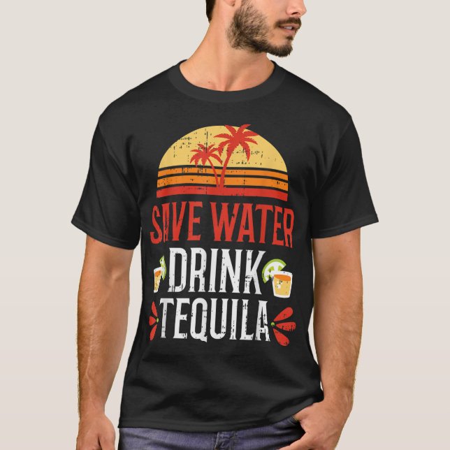 Camiseta Salven agua potable Tequila Cinco De Mayo México P (Anverso)