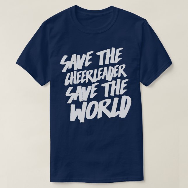 Camiseta Salven Al Apreciador Salvar Al Mundo (Diseño del anverso)