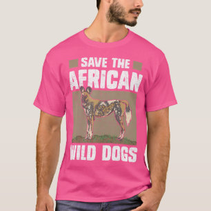 Camiseta Salven al Lobo Pintado En Peligro