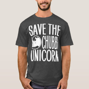 Camiseta Salven el amante y regalo del rinoceronte de Chubb