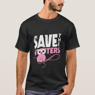 Camiseta Salven el cáncer de mama de los hooters