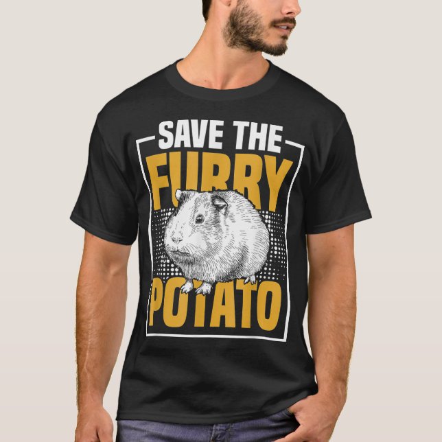 Camiseta Salven El Cerdo De La Patata De La Fruta _6 (Anverso)