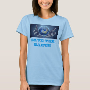 Camiseta Salven el cielo de las mujeres de la tierra