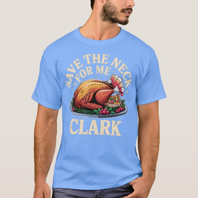 Camiseta Salven el cuello para mí Clark (Anverso)