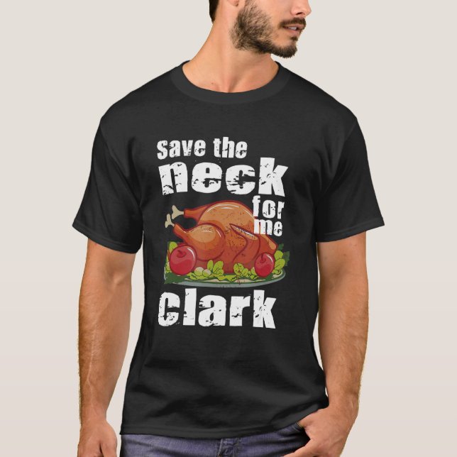 Camiseta Salven El Cuello Para Mí Clark Turquía Vestido (Anverso)