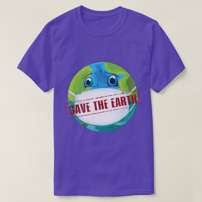 Camiseta Salven el Día del Planeta Tierra Todos los Días 51 (Diseño del anverso)