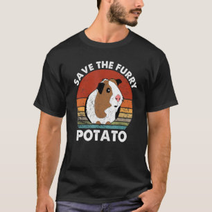 Camiseta Salven el divertido cerdo guineano de la batata