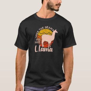Camiseta Salven El Drama Para Tu Animal De Aniversario De L