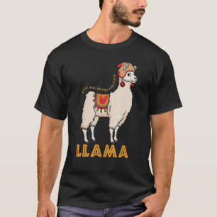 Camiseta Salven El Drama Para Tu Llama Animal 1