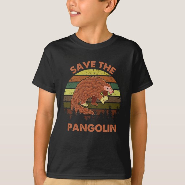 Camiseta Salven El Gracioso Regalo De Pangolin De Los Pango (Anverso)