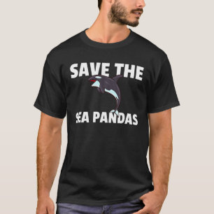 Camiseta Salven el mar Pandas Orca Asesina Ballena