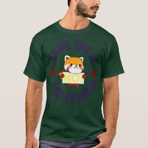 Camiseta Salven El Panda Rojo Pandas Lover (2)