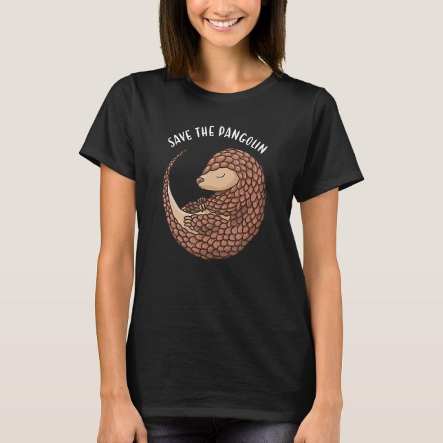 Camiseta Salven El Pangolin Pangolin (Anverso)