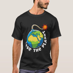 Camiseta Salven El Planeta No Hay Chicas Del Planeta B Niño