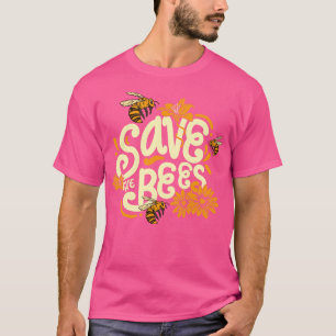Camiseta Salven el regalo ecologista de las abejas