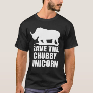 Camiseta Salven El Rinoceronte De Chubby Unicornios