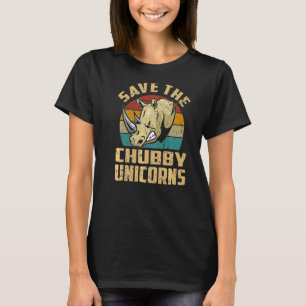 Camiseta Salven El Rinoceronte De Chubby Unicornios Rinocer