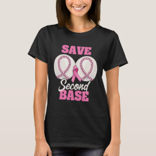 Camiseta Salven el segundo Byse Fun Bysebyll Breast Cancer