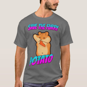 Camiseta Salven Gracioso El Cerdo De La Patata De La Fosa