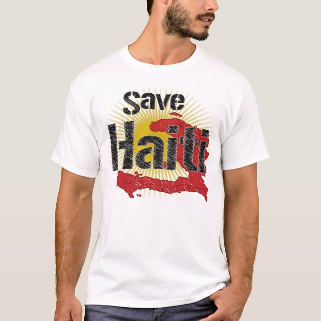 Camiseta Salven Haití - Las ganancias van a la CRUZ ROJA (Anverso)