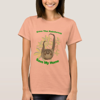Camiseta Salven la espuma de la selva tropical - Mujer quem