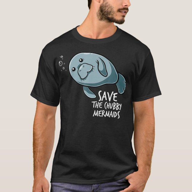 Camiseta Salven La Papa De Los Animales De La Sirena De Chu (Anverso)