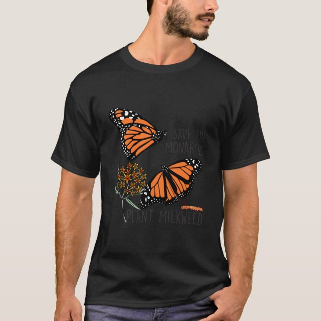 Camiseta Salven La Planta De Los Monarcas Un Poco De Maripo (Anverso)