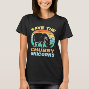 Camiseta Salven la plataforma de animales de rinocerontes d