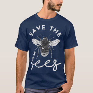 Camiseta Salven las abejas apoyan la oferta de conservación