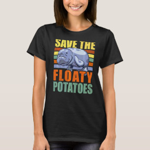 Camiseta Salven Las Patatas Flotantes Manatee Chubby Mermai