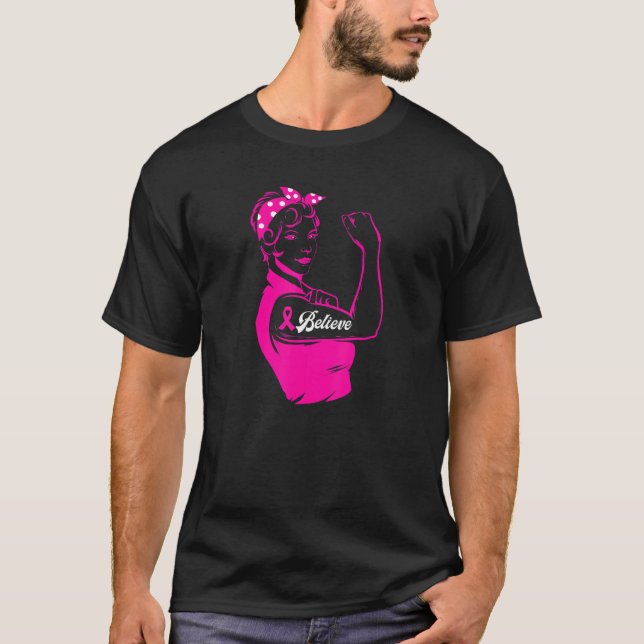 Camiseta Salven las tetas - cree la conciencia sobre el cán (Anverso)