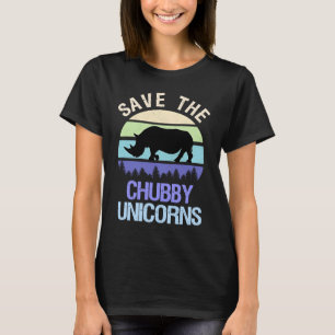 Camiseta Salven Los Colores Vintage De Chubby Unicornios Co
