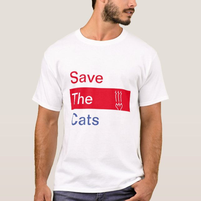 Camiseta Salven Los Gatos (Anverso)