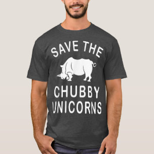 Camiseta Salven Los Grandes Regalos De Chubby Unicornios