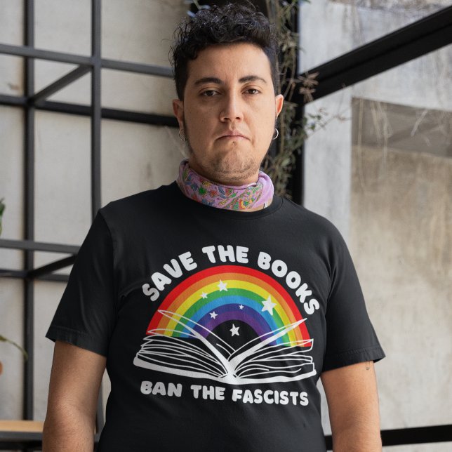 Camiseta Salven los libros y prohíben la anticensura fascis (Subido por el creador)