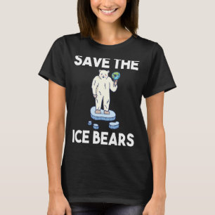 Camiseta Salven Los Osos De Hielo Oso Polar Norte