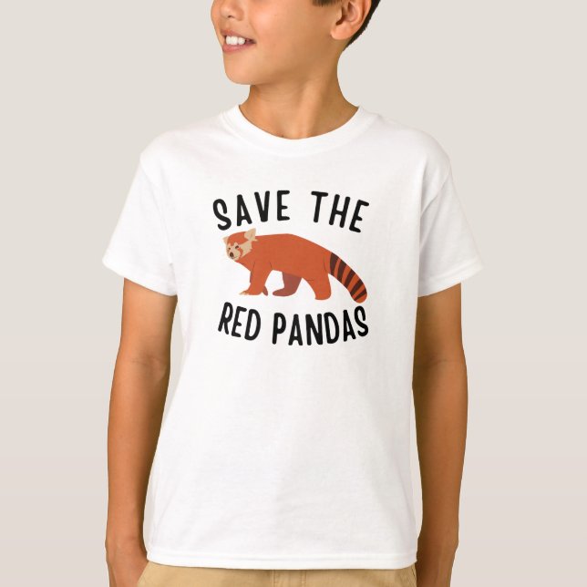 Camiseta Salven Los Pandas Rojos (Anverso)