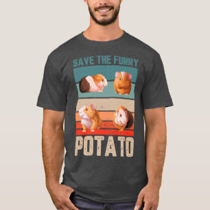 Camiseta Salven los peludos regalos de patata para un fanát