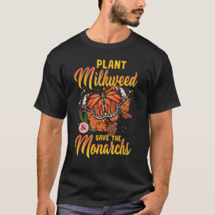 Camiseta Salven Mariposa Monarca Para Mujeres Mariposa Lech