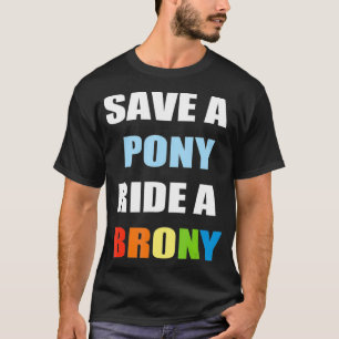 Camiseta Salven Un Paseo Pony A    Bronies BronyFunny